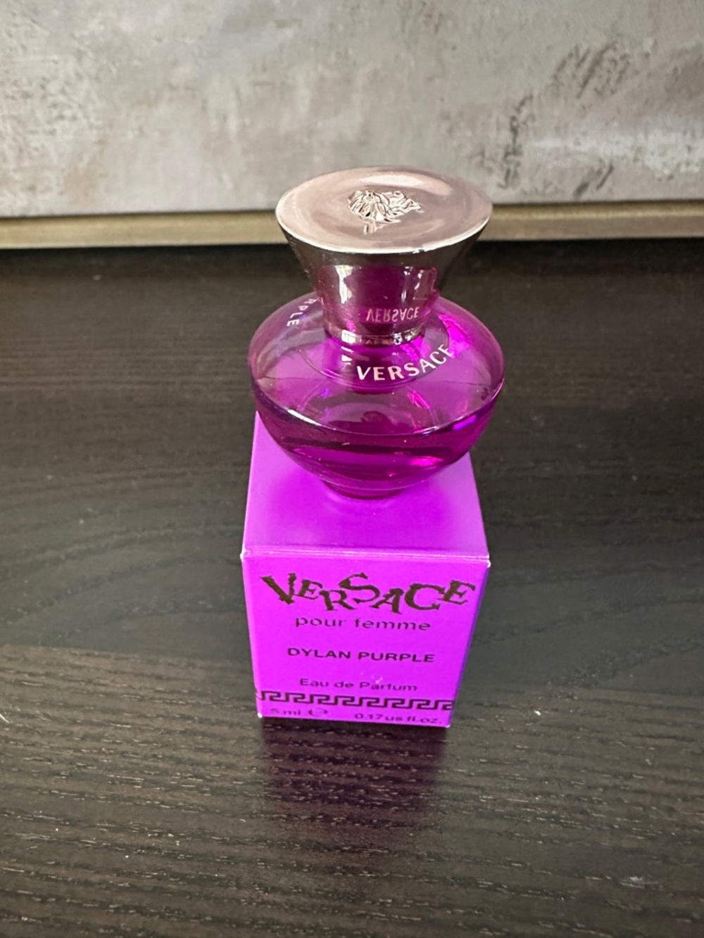 Versace Dylan Purple Mini Perfume. New - Picture 4 of 4